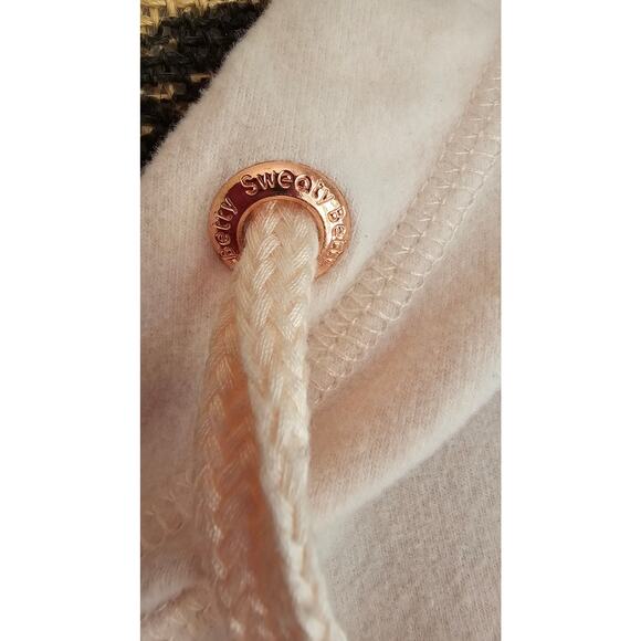 Sweaty Betty Cool Down Short Sleeve Luxe Hoody Liberty Pink Made in Italy - Picture 8 of 12